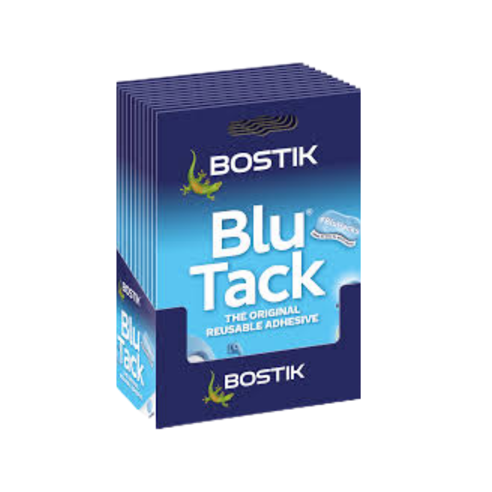 Bostik Blu Tack Display of 12