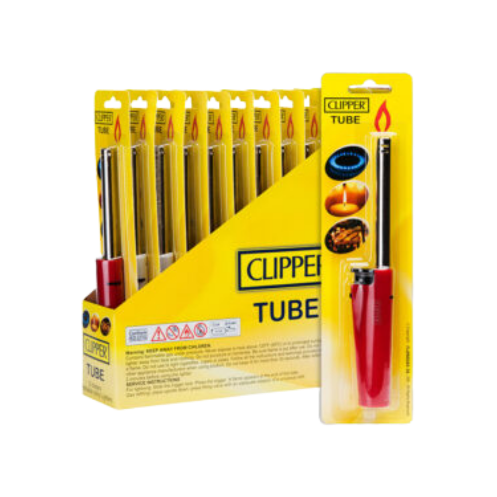 Clipper Tube Utility Lighters Clipper Tube Utility Lighters 12/Box