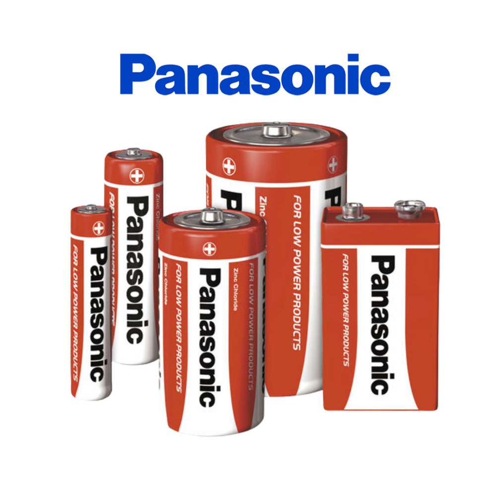 Panasonic Zinc Carbon Batteries Box of 12 1 Panasonic Zinc Carbon Batteries Box of 12
