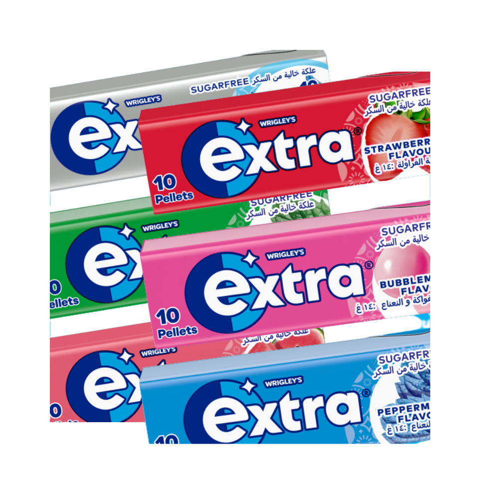 Wrigley's Extra Chewing Gum 14g Box of 30