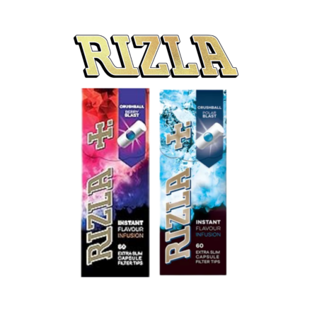 rizla extra slim crushball filters box of 24