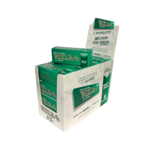 Rizla Green Regular Multipack Rolling Papers Box of 20