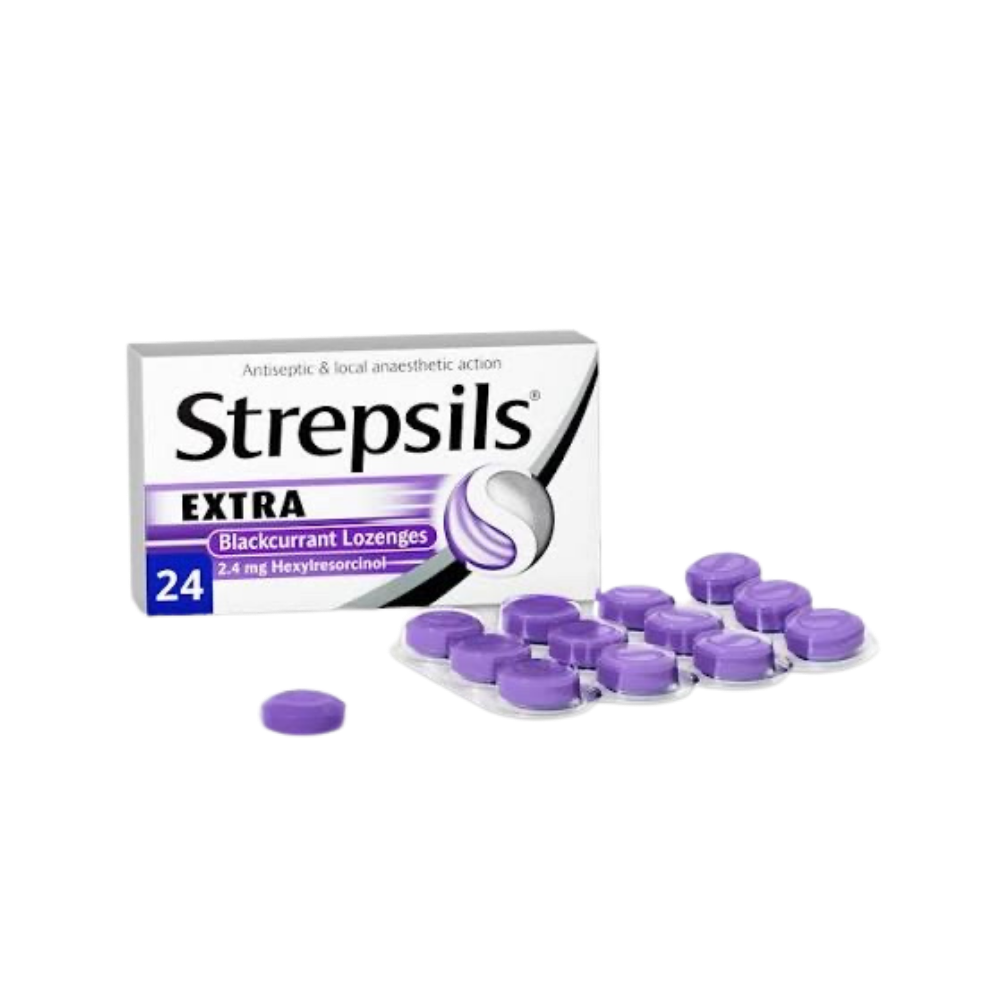 Strepsils Blackcurrant 24ct Strepsils Blackcurrant 24ct