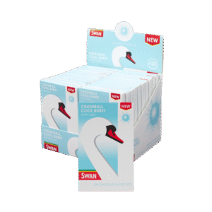 Swan Crushball Cool Burst Extra Slim Filter Tips Box of 20