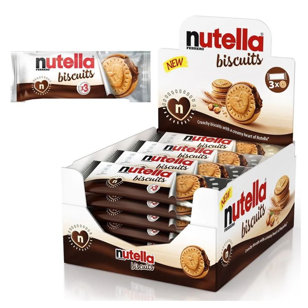 NEGB28 Nutella Biscuits 41.4g Display of 28