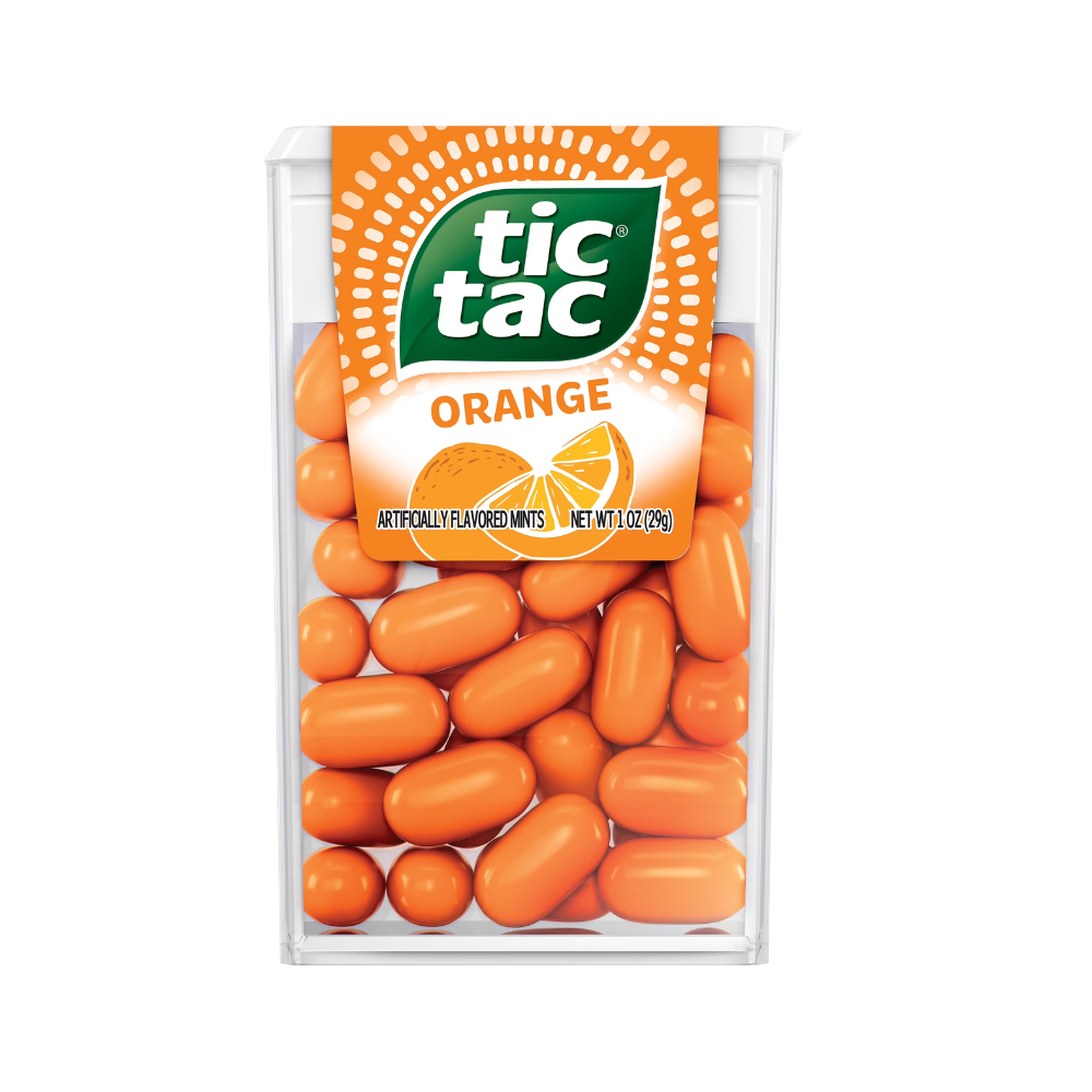 Tic Tac 24g Display of 24 orange Tic Tac 24g Display of 24 - Orange