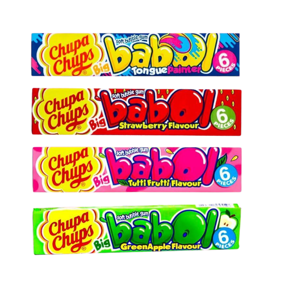 Chupa Chups Big Babol 6ct 27.60g Box of 20