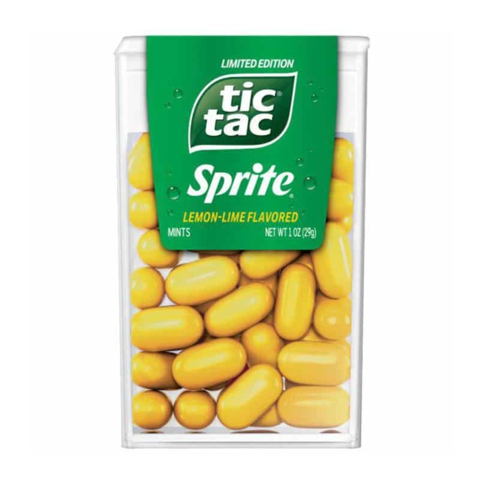 Tic Tac 24g Display of 24 15 Candy Tic Tac Sprite 24g X 24
