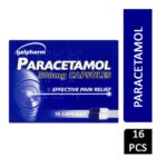 Medicine Paracetamol Capsules Galpharm 500mg 12/Box