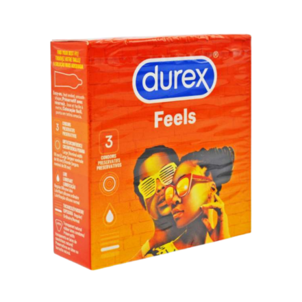 Durex Condom Feel 3-Pack 12/Box