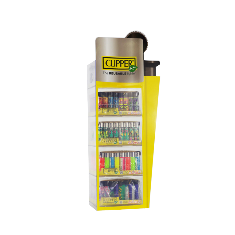 Clipper Assorted Designs 4- Tier Display of 192 Clipper Assorted Designs 4- Tier Display of 192