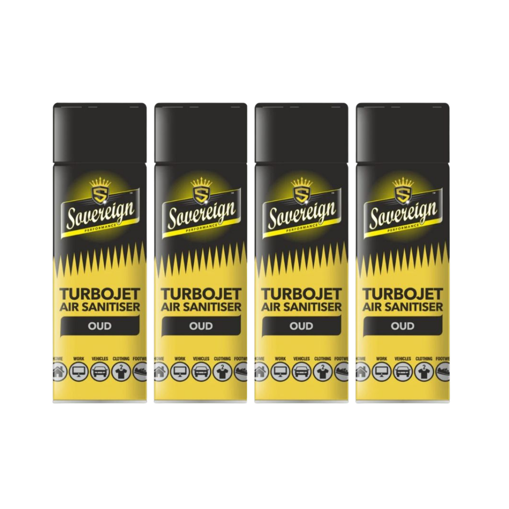 SOTAS500OD Sovereign Turbojet Air Sanitiser 500ML OUD Pack of 12
