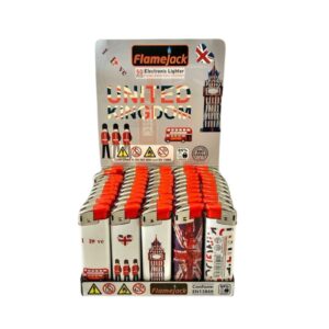 Lighters Electronic London Tray of 50