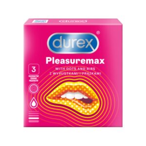 Durex Condom PleasureMax 3-Pack 12/Box