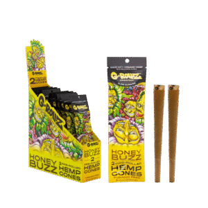 G-Rollz HONEY BUZZ Pre-Rolled Hemp Cones Display of 12