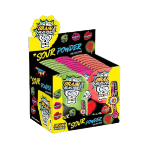 Brain Blasterz Dip n Lick Lollipop 10g Display of 30