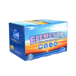 Elements Cone Ultra Thin Pre Rolled King Size 3 Pack Box of 32