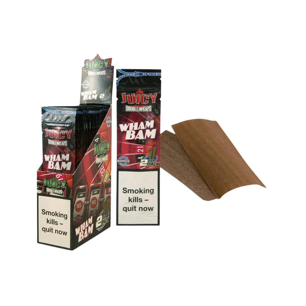 JUDWWHB Juicy Double Wraps WHAM BAM 2-Pack Display of 25