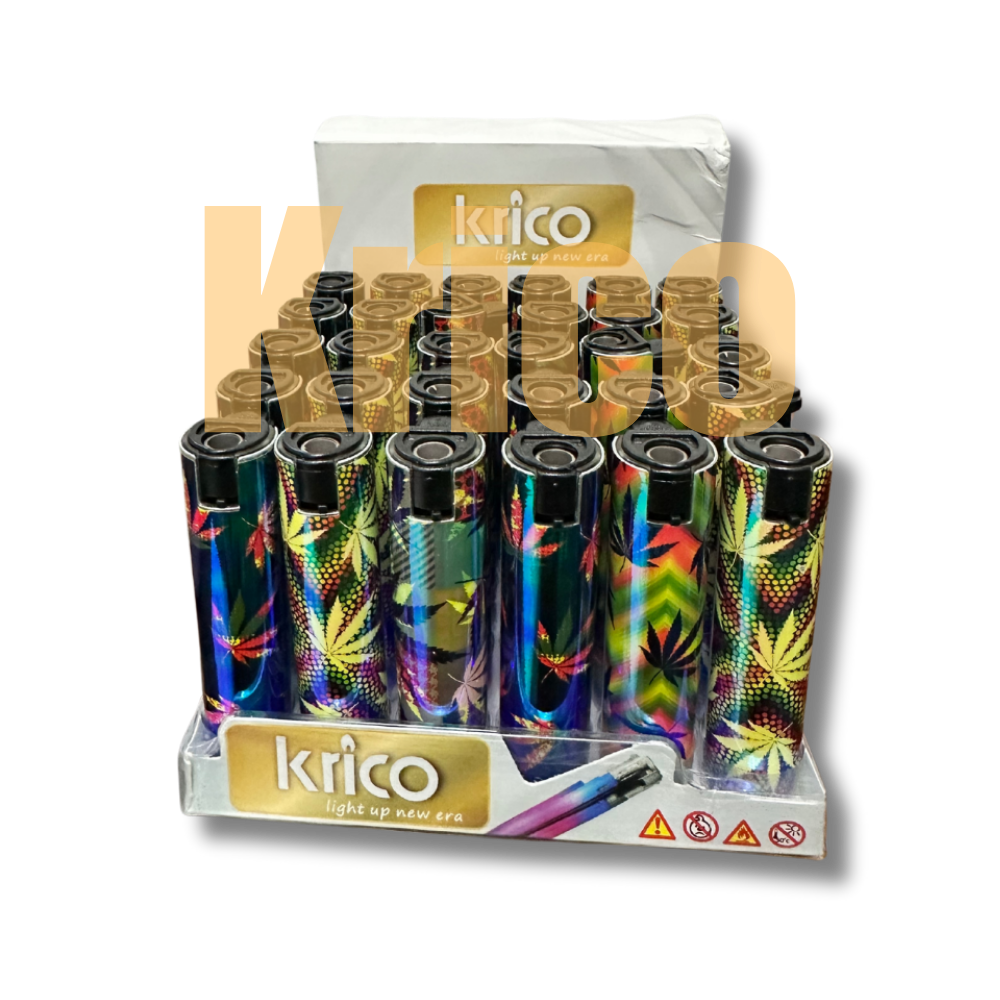 Krico Metal Case Windproof Lighters
