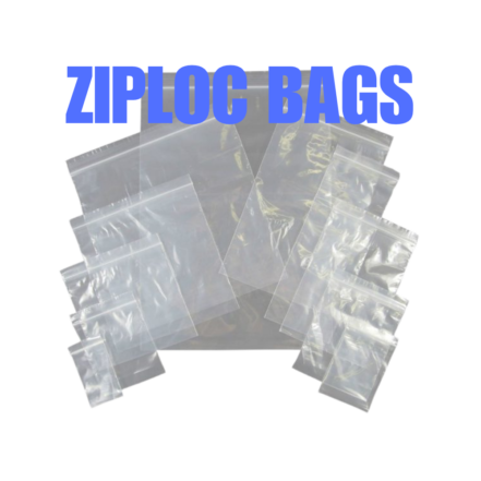 Ziploc Bags Clear Pack of 100 Box of 10