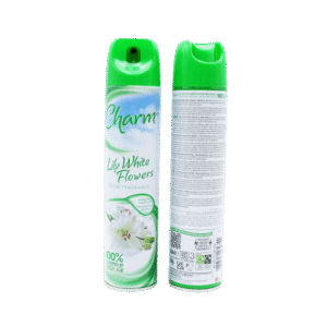 Charm Air Freshener 200ml Lily & White Flowers x 12