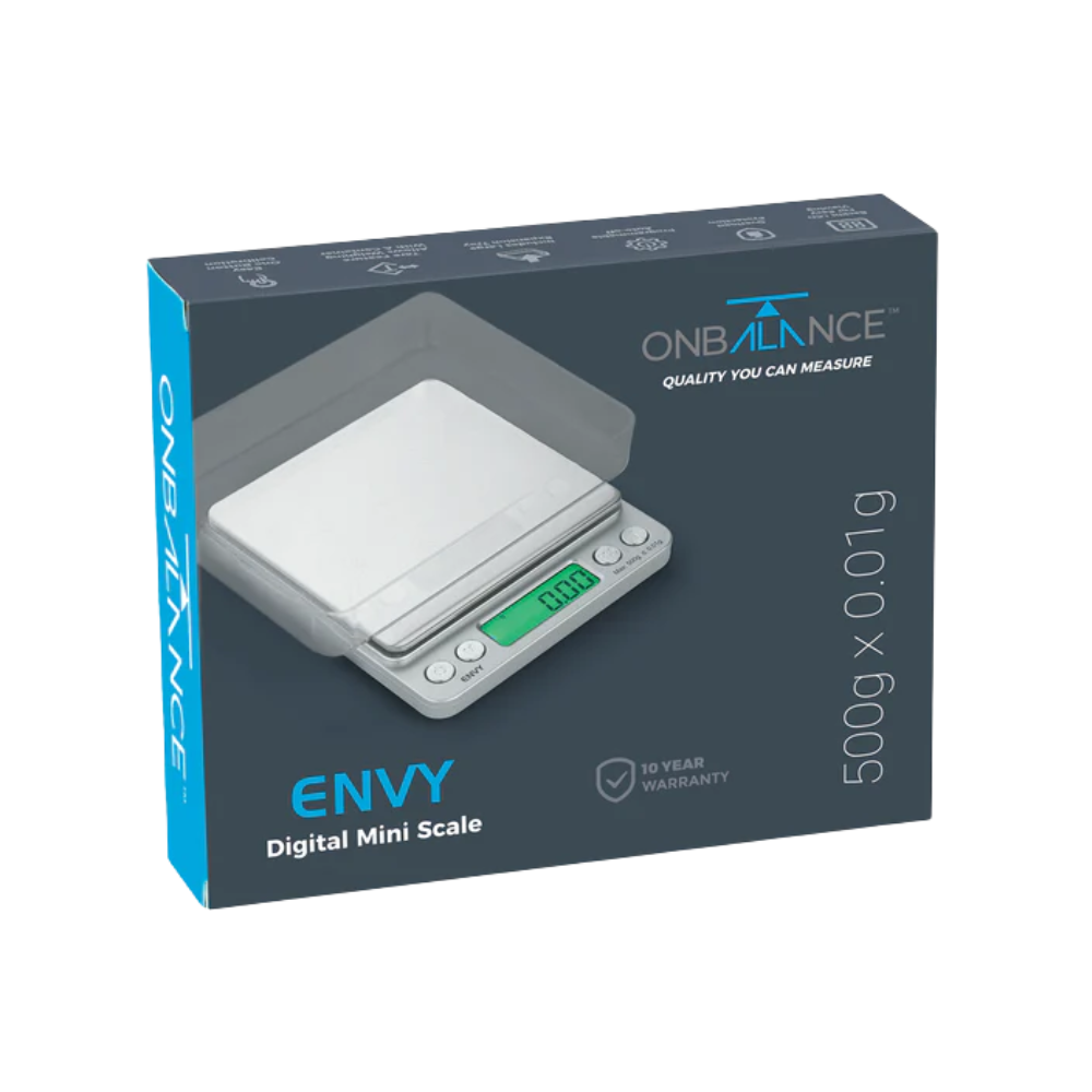 DISE500-1 On Balance Envy Digital Mini Scale Capacity 500g Accuracy 0.01g