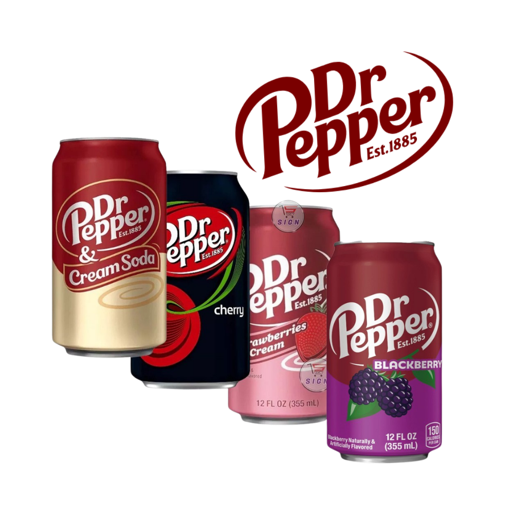 Dr. Pepper (USA) 355ml Can 12 Per Box