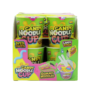 Johny Bee Candy Noodle Cup Pack of 12