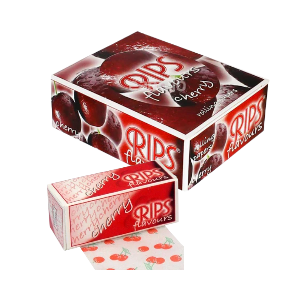 RICH24 Rips Cherry Flavoured Slim Rolls