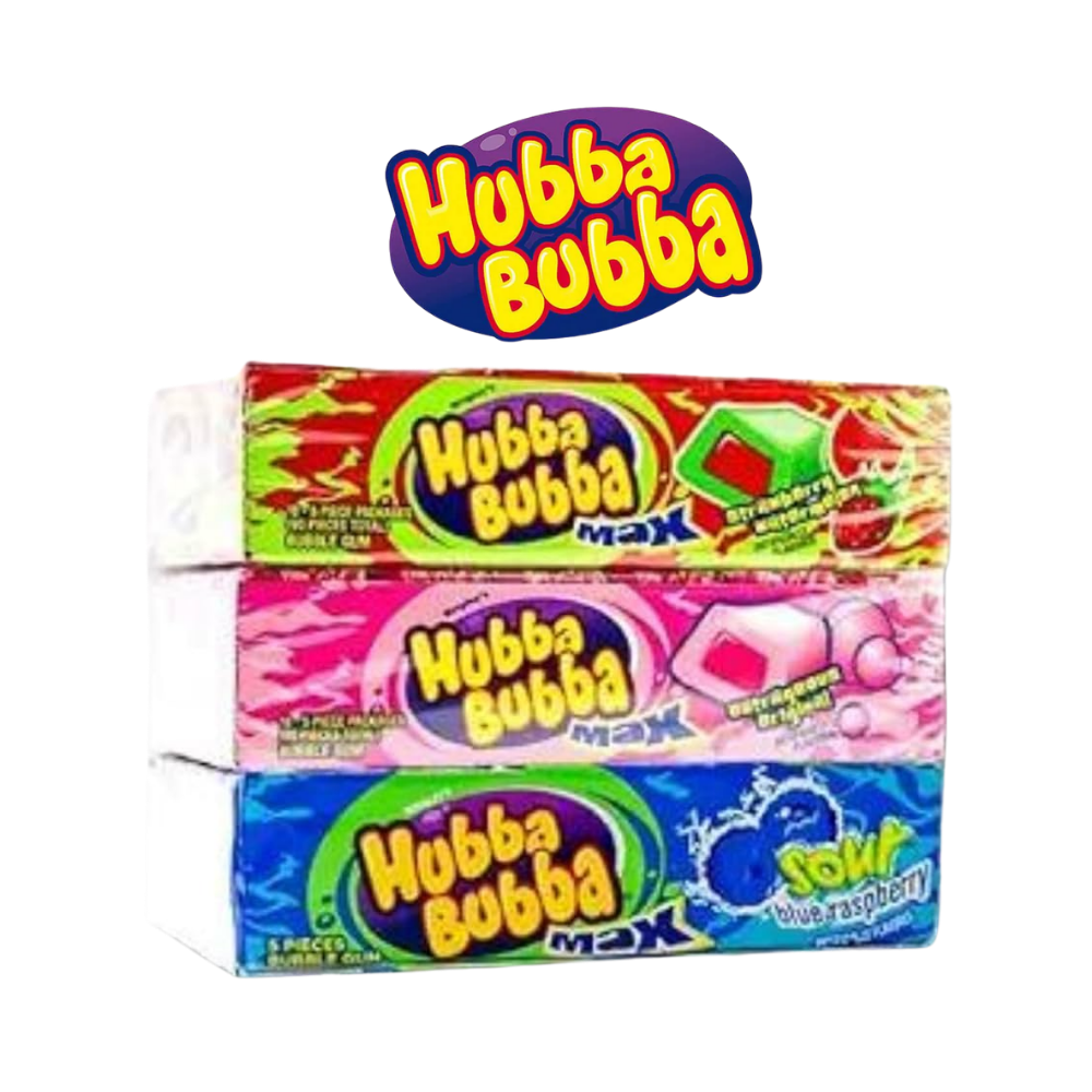 Hubba Bubba Max Bubble Gum Box of 18