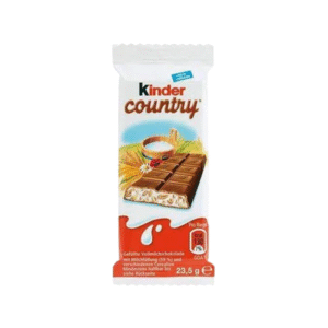 Best Kinder Country Chocolate With Cereals Box of 40 Bulk Display