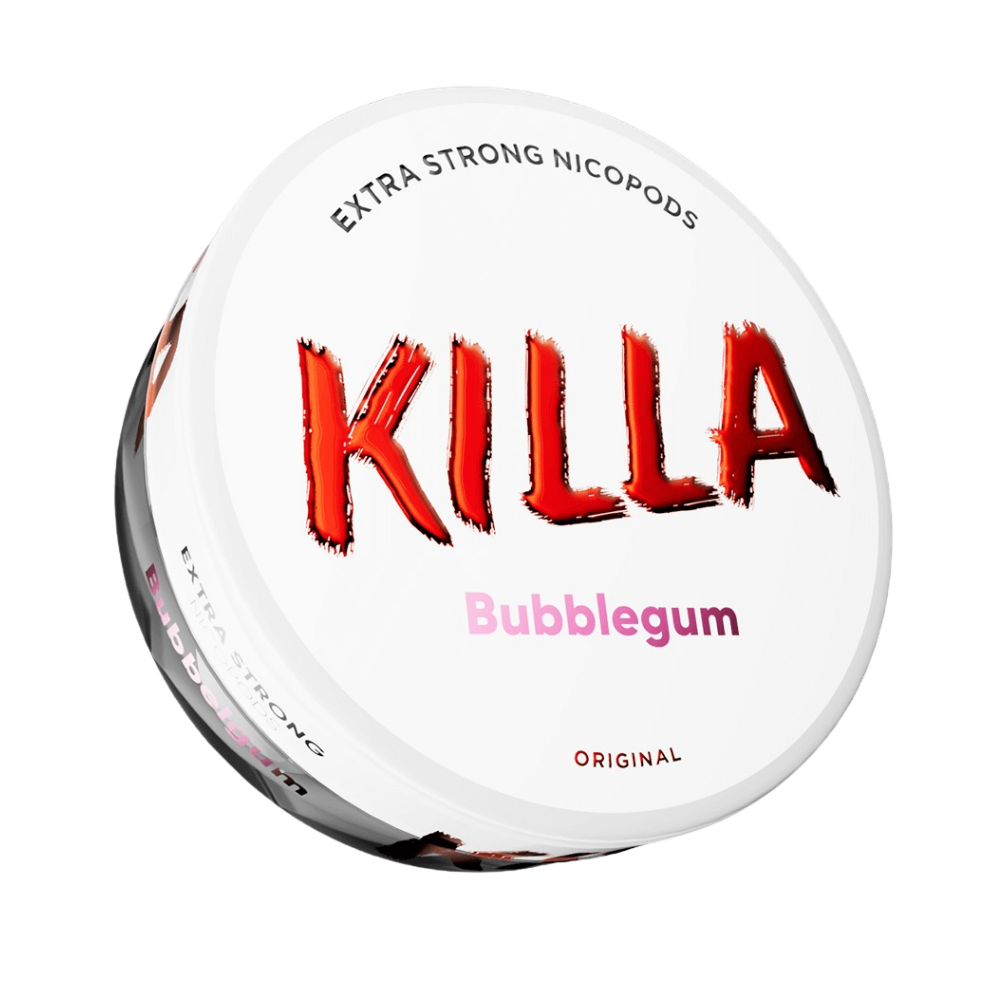 1008-bubblegum Killa Extra Strong Nicopods Roll Of 10