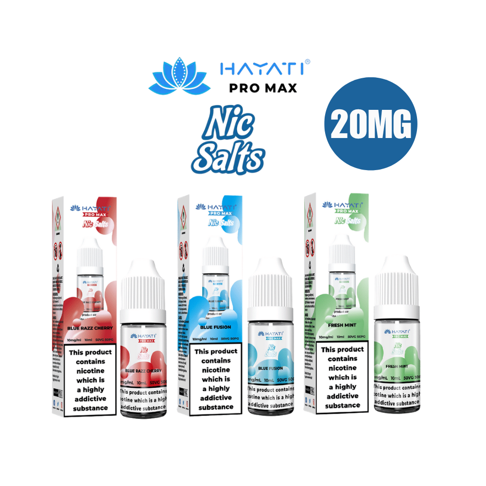 HAPMNS20 Hayati Pro Max Nic Salt 20mg Box of 10