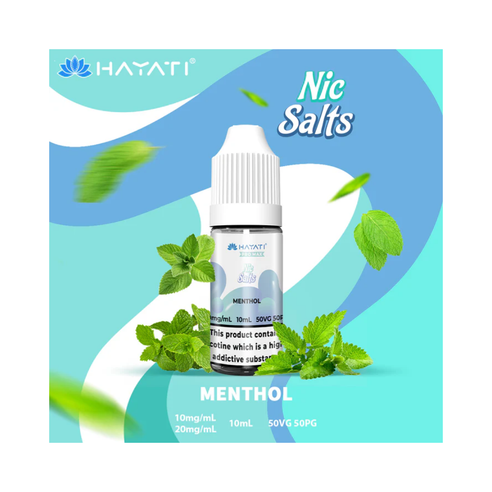 hayati promax nic salt 20mg-menthol Hayati Pro Max Nic Salt 20mg Box of 10 - Menthol