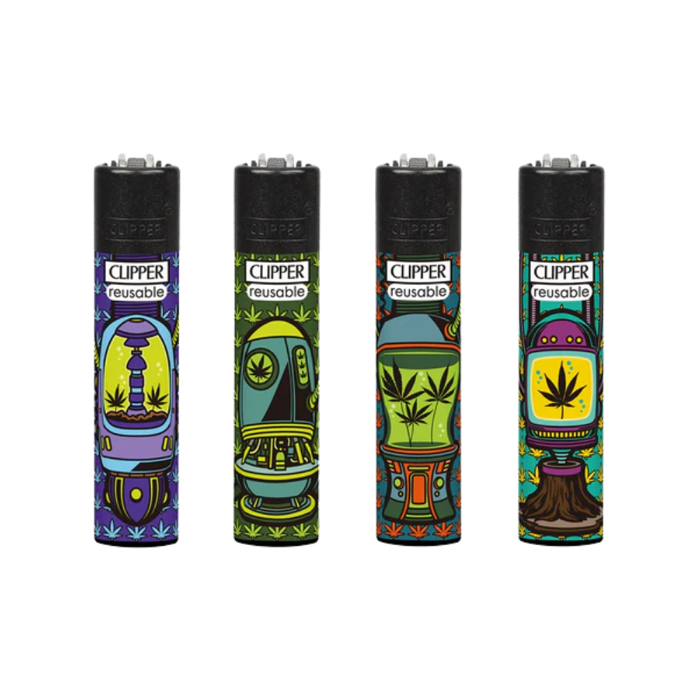 Clipper Printed Lighters Tray of 48 45 Clipper Printed Lighters Tray of 48 - Image 45
