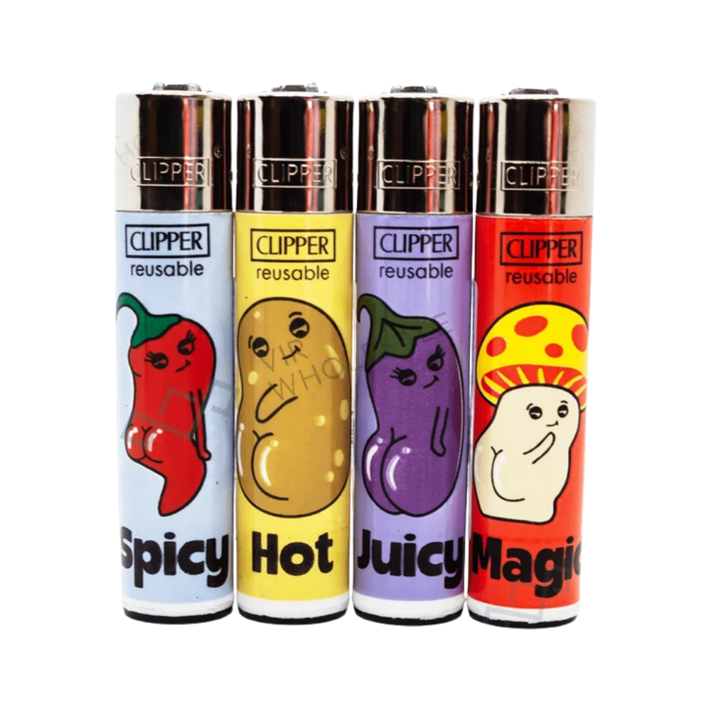 Clipper Printed Lighters Tray of 48 48 Clipper Printed Lighters Tray of 48 - Image 48