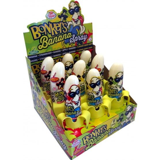 Bonkers Banana 50ml Spray 9 Per Box 3 Bonkers Banana 50ml Spray 9 Per Box - Image 3