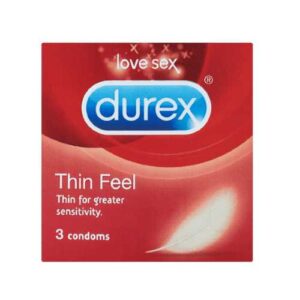 Condom Durex Feel Thin (Red) 3-Pack X 12