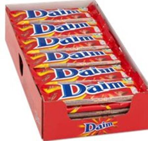Daim 28g Chocolate Bar 36 Per Box