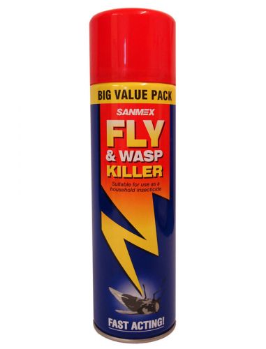 Sanmex Fly & Wasp Killer Senmex 300ml Pack of 12 2 Sanmex Fly & Wasp Killer Senmex 300ml Pack of 12 - Image 2