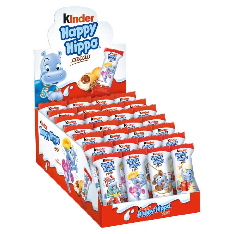 KICHHC28 Chocolate Kinder Happy Hippo Chocolate