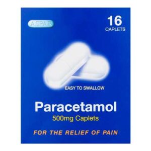 Medicine Paracetamol Caplet Aspar 500mg 16 Blister