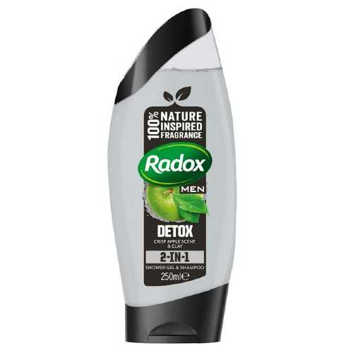 Shower Gel Radox Detox (Gray) 250ml X 6